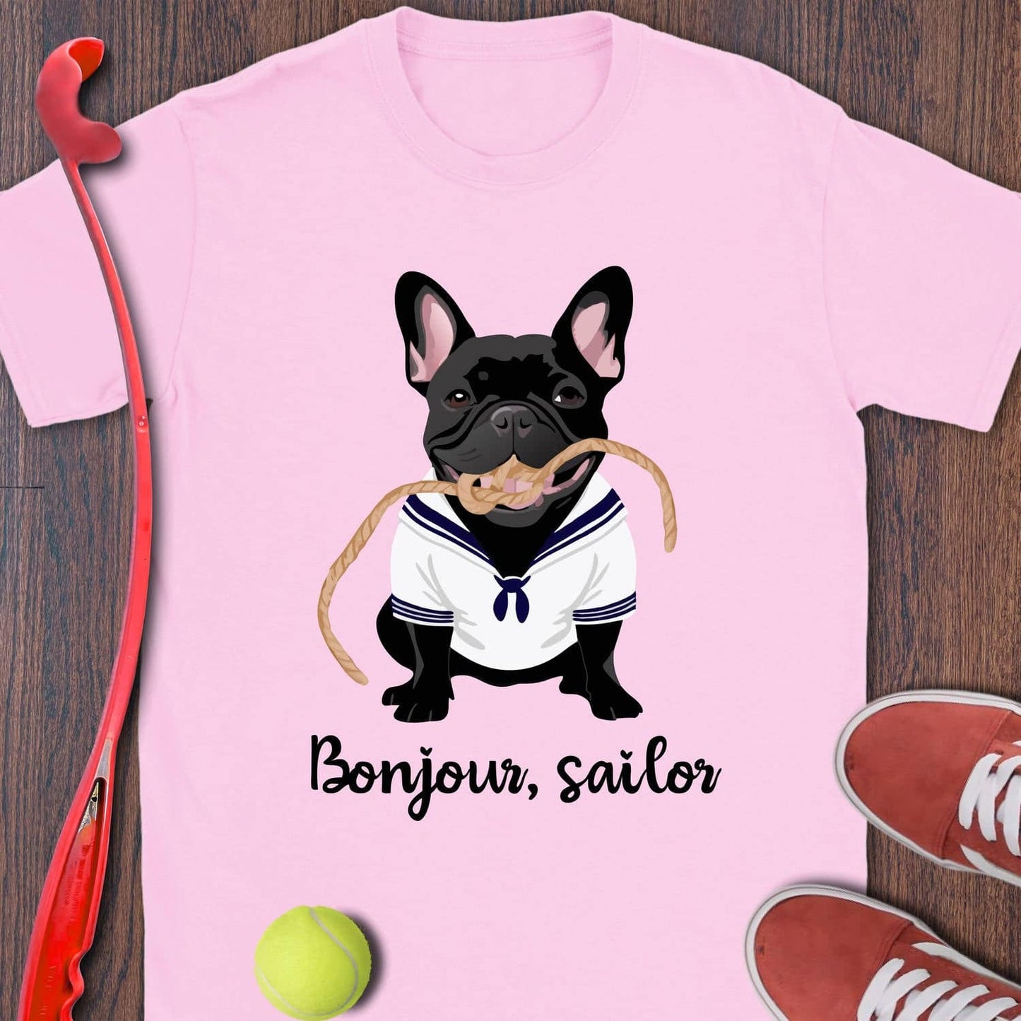 Bonjour, Sailor (black Frenchie)