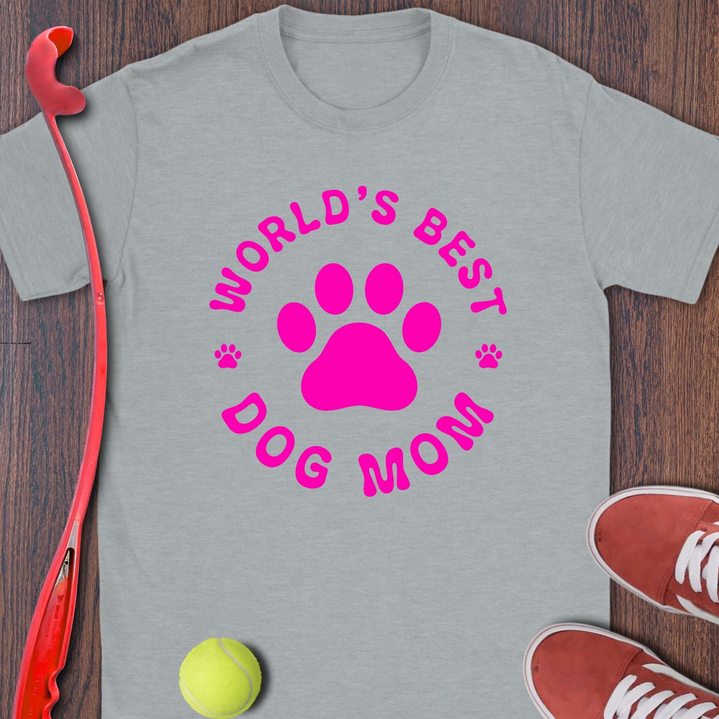 World's Best Dog Mom T-Shirt for Dog Lovers Product