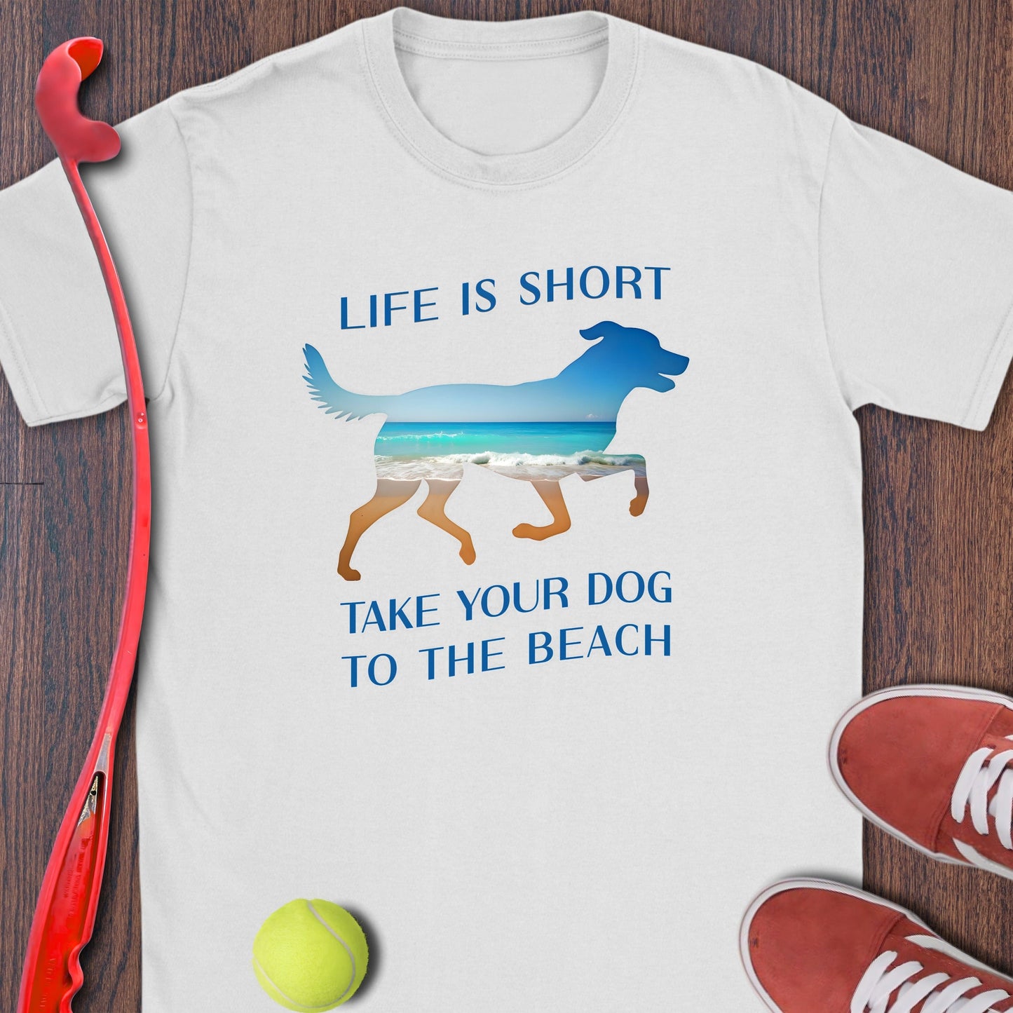 Life is Short Take Your Dog to the Beach product type
