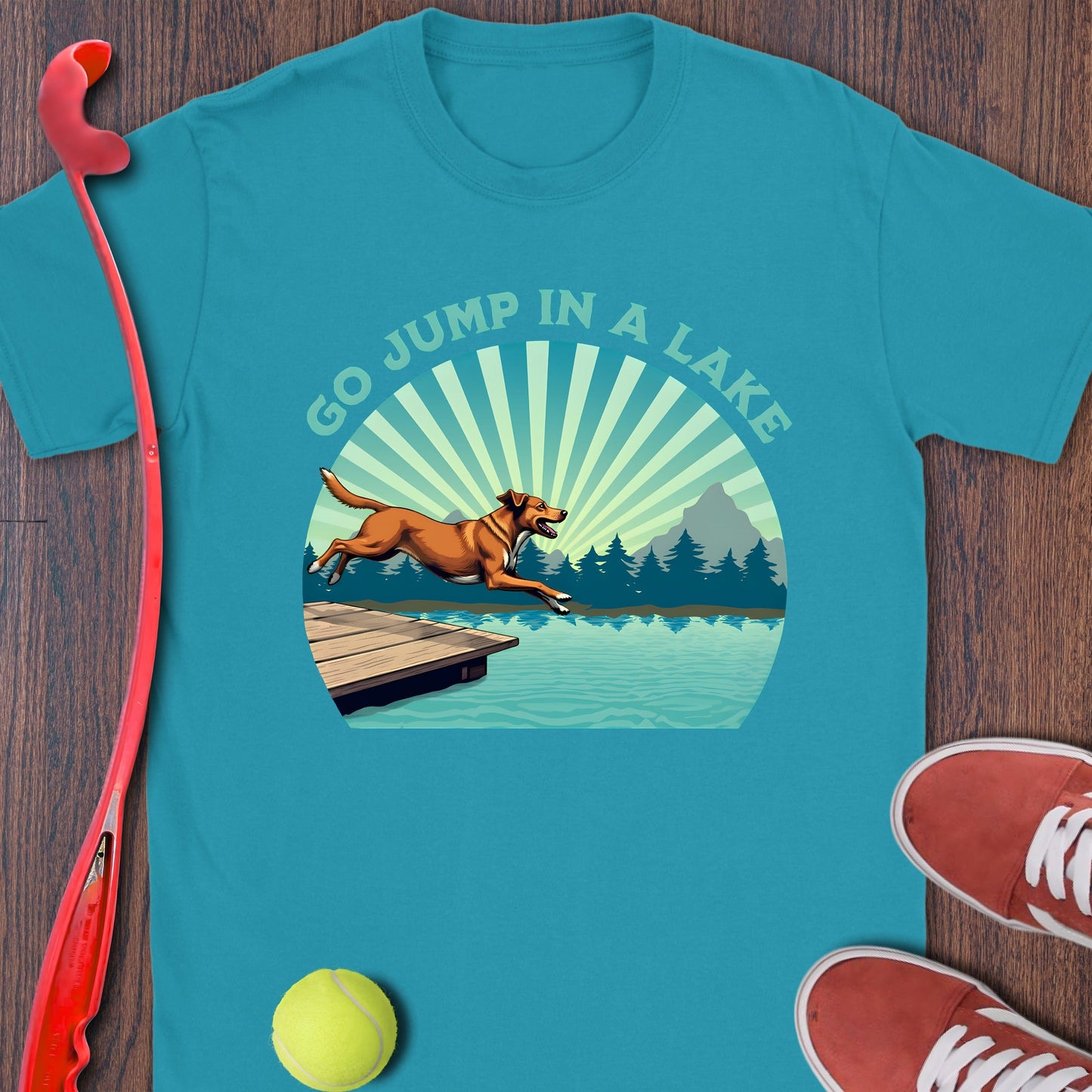 Go Jump in a Lake Graphic T-Shirt product