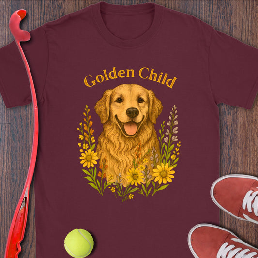 Golden Child Graphic T-Shirt Dog Lover Apparel product type