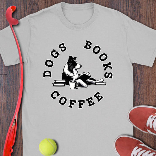 Dogs, Books, Coffee (Border Collie)