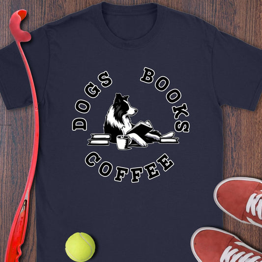 Dogs, Books, Coffee (Border Collie)