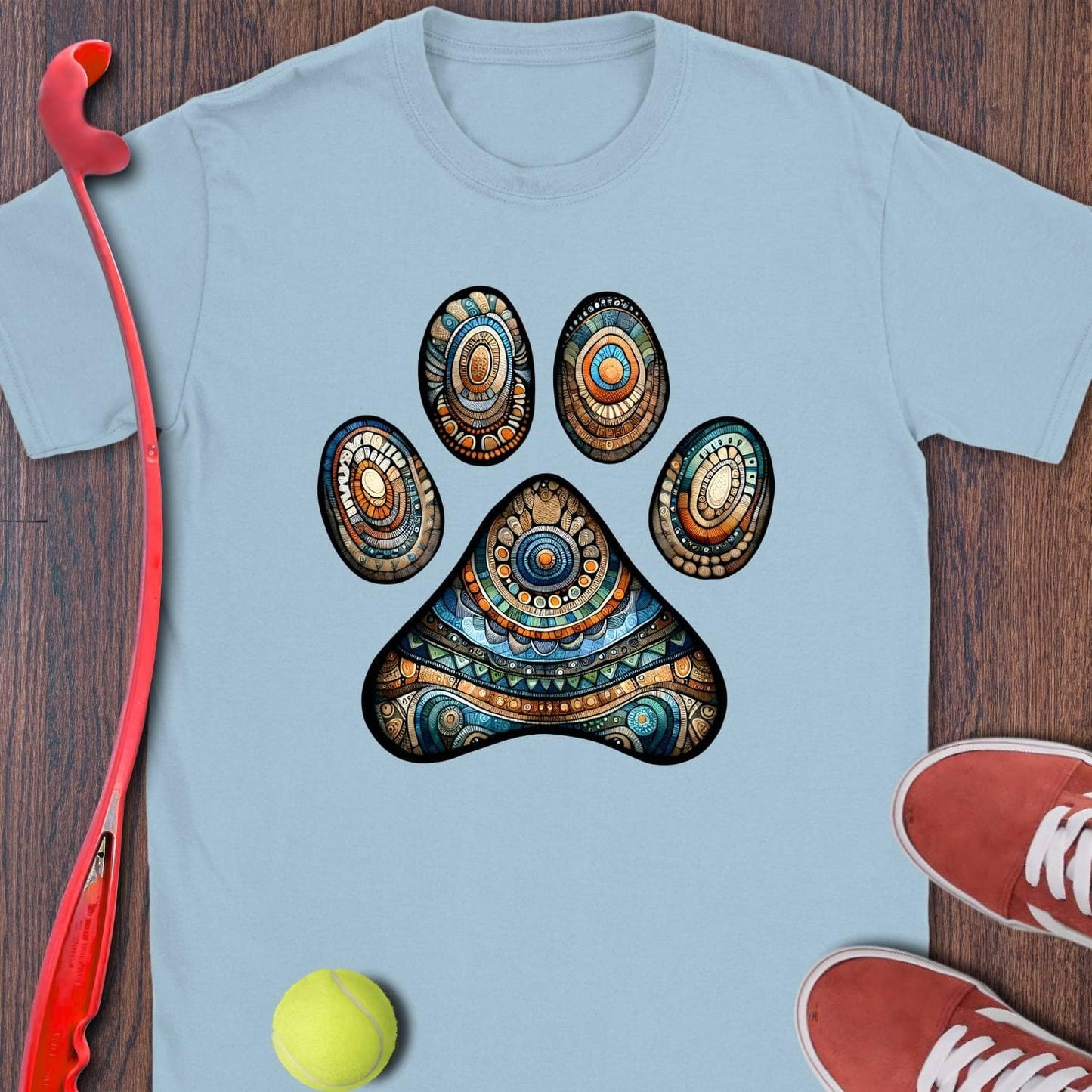 Mandala Paw Print