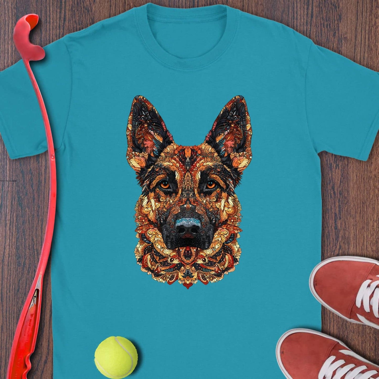 Mandala German Shepherd 1