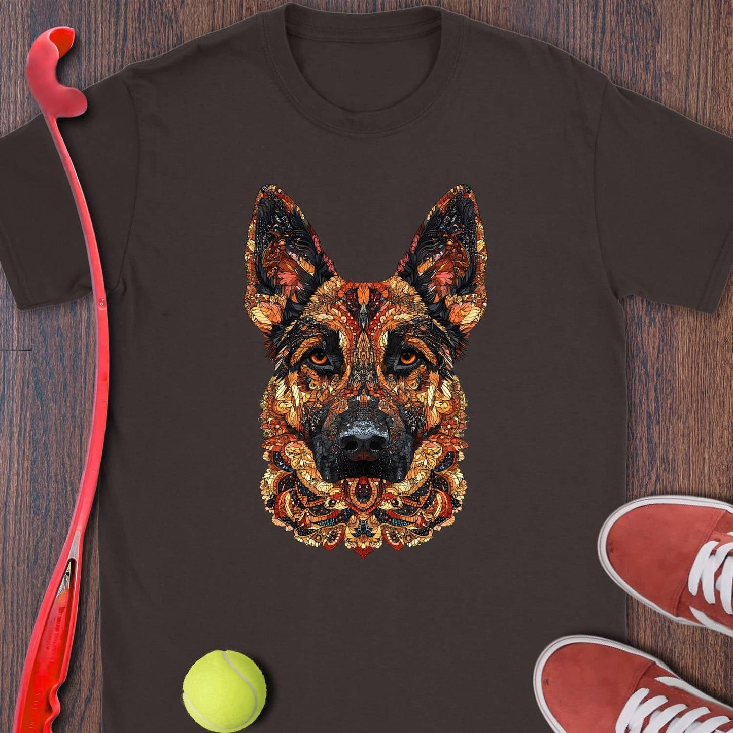 Mandala German Shepherd 1