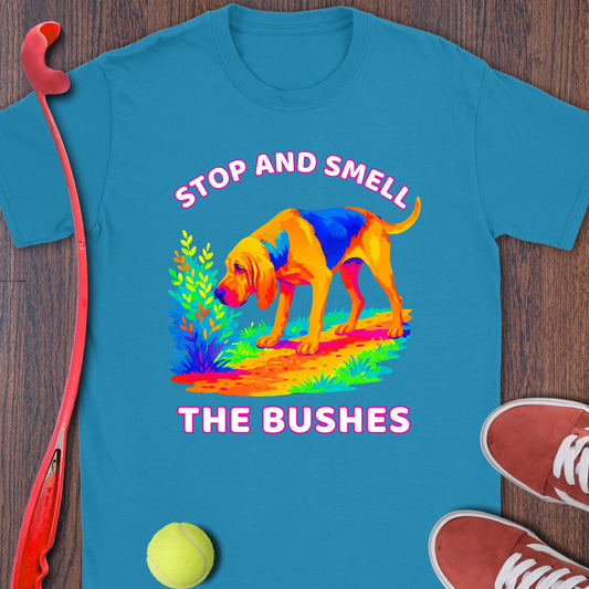 Stop and Smell The Bushes Graphic Tee Shirt product