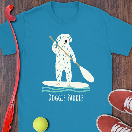 Doggie Paddle Graphic Tee for Pet Lovers product